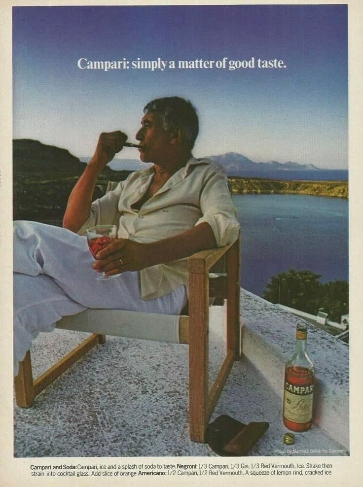 Third variant of Campari with the good taste claim.