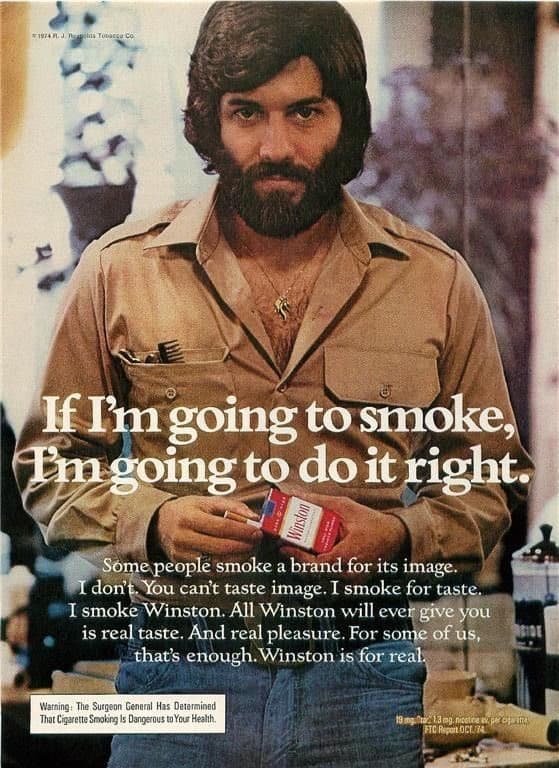 Vintage Winston ad.
